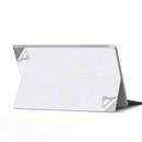 Notebook Shell Film For Surface Go (Back A+Border Silver Drawing)