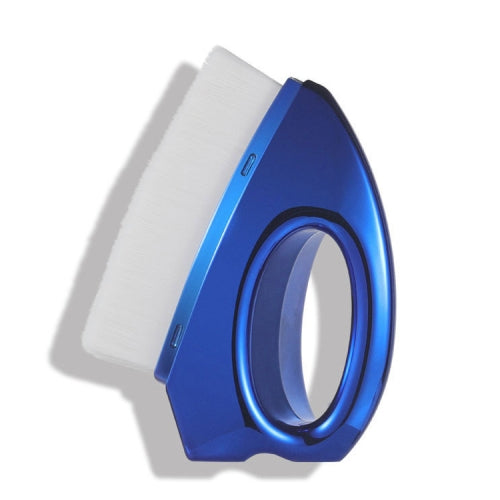 3 PCS Iron Foundation Brush Soft Hair Blush Powder Brush Repair Volume Loose Powder Brush Plating Blue White Hair (OPP Bag Packaging)