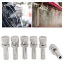 10 PCS 6mm Humidifying And Dedusting Cooling Atomizing Sprinkler Quick-Plug Fog Misting Nozzle, Model: 0.7mm