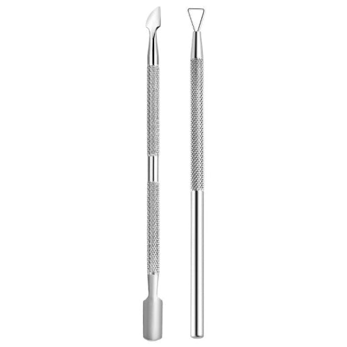 FABIYAN Stainless Steel Dead Skin Shear Steel Push Nail Art Tool Set, Specification: 5 Sets Set 1