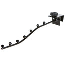 5 PCS College Students Up And Down Dormitory Bedroom Bedside Adjustable Hanging Hook Clothes Hanger Hook(Black)