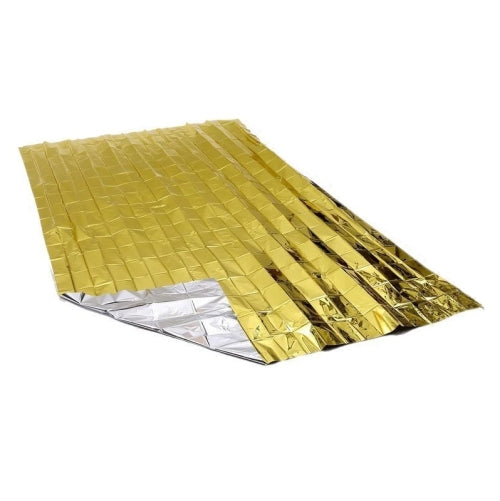 3 PCS Outdoor Survival Emergency Insulation Blanket Gold Silver Double-Sided Moisture-Proof Mat, Size: 2.2x1.6m