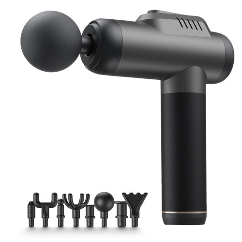 Muscles Relax Massager Fitness Equipment Fascia Gun, Colour: Flagship Upgrade (6 Gears Gray)