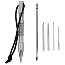 Umbrella Rope Needle Marlin Spike Bracelet DIY Weaving Tool, Specification: 6 PCS / Set Silver