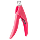 5 PCS Nail Scissors U-Shaped Scissors DIY French Nail Fake Nail Scissors, Specification: Rose Red