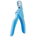 5 PCS Nail Scissors U-Shaped Scissors DIY French Nail Fake Nail Scissors, Specification: Blue With Hood