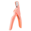 5 PCS Nail Scissors U-Shaped Scissors DIY French Nail Fake Nail Scissors, Specification: Orange With Hood