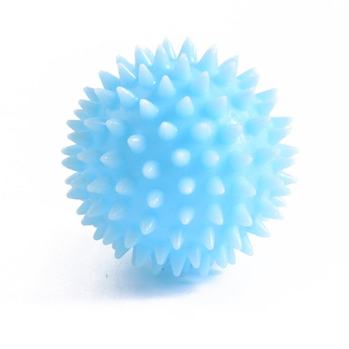 2 PCS TPR Grip Ball Rehabilitation Hemiplegia Stroke Massage Finger Ball, Specification: 6.5cm 10 Ponunds (Light Blue)