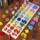 Numbers Cognition Building Blocks Magnetic Fishing Educational Toy For Children, Style: 3-in-1
