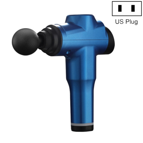 Muscles Relax Massager Portable Fitness Equipment Fascia Gun, Specification: 6206 6 Gears Blue(US Plug)