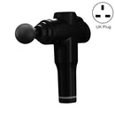 Muscles Relax Massager Portable Fitness Equipment Fascia Gun, Specification: 6206 6 Gears Black(UK Plug)
