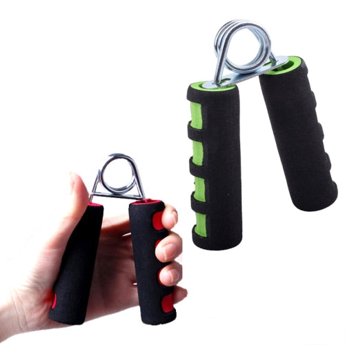 8 PCS Home Fitness Finger Exercise Spring Type A Grip With Foam Handle(Black Green)