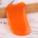 10 PCS Resin Scraping Sheet Massage Facial Tendon Stick Beauty Salon Shave Board Acupuncture Pen, Color Classification: Resin Yellow Ingot Board