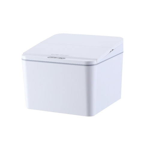 EXPED SMART Desktop Smart Induction Electric Storage Box Car Trash Can, Colour: 4L Charge Version (White)