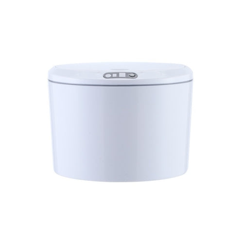 EXPED SMART Desktop Smart Induction Electric Storage Box Car Office Trash Can, Specification: 3L USB Charging (White)