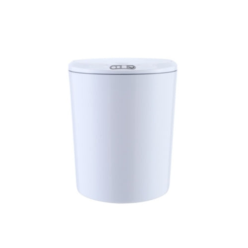 EXPED SMART Desktop Smart Induction Electric Storage Box Car Office Trash Can, Specification: 5L USB Charging (White)