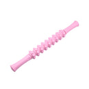 Multifunctional Gear Massage Stick Fascia Roller Shaft Fitness Yoga Deep Muscle Relaxer(Pink)
