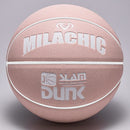 MILACHIC Women Outdoor Wear-Resistant Competition Training Basketball, Specificationr: Number 7 (Cherry Pink)