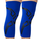 2 PCS Basketball Knee Pads Summer Leg Protection Cover Outdoor Football Riding Running Sporting Goods Protective Gear, Specification: XL (Blue)