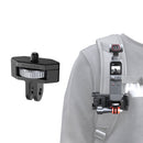 Sunnylife 1/4 inch Metal Adjustable Adapter For DJI Pocket 2 / FIMI PALM 2 / Insta360 One X-2(Dark Grey)