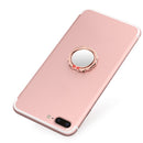 4 PCS Metal Mobile Phone Ring Buckle, Colour: Rose Gold (Butterfly Flower)