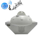 SC522-01 USB Bluetooth Music Watermark Starry Sky Projection Light LED Stage Light Night Light(White)