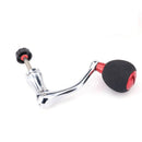 DEUKIO All-Metal EVA Rocker Fishing Reel Rocker Aluminum Alloy Knob For Fish Reel Tackle Accessory, Specification: Medium(Red)