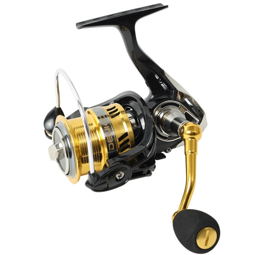 DEUKIO Metal Spinning Wheel Shallow Line Cup Design CNC Rocker Fishing Reel Sea Rod Reel Fishing Reel, Specification: DW2000