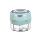 ZM-14 Household Mini Wireless Electric Garlic Masher, Colour: Green 100ml