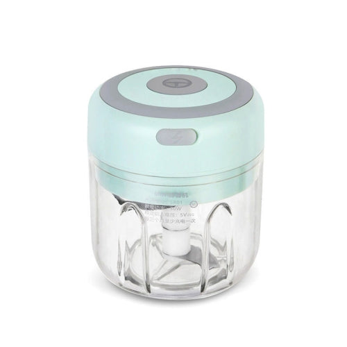 ZM-14 Household Mini Wireless Electric Garlic Masher, Colour: High Cup Green 250ml
