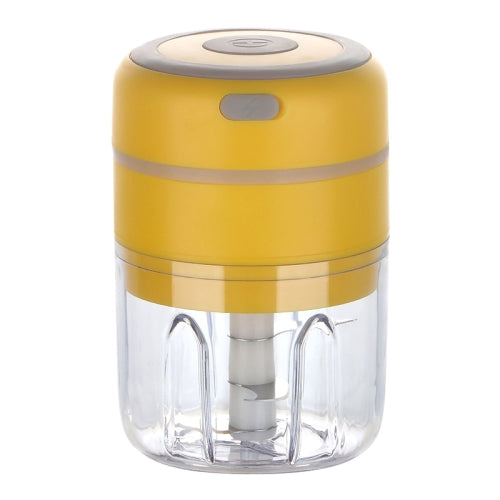 ZM-14 Household Mini Wireless Electric Garlic Masher, Colour: Yellow Big Power 250ml