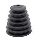 10 PCS Electric Hammer Dust Cover Dust Collection Bowl Impact Drill Accessories(Black )