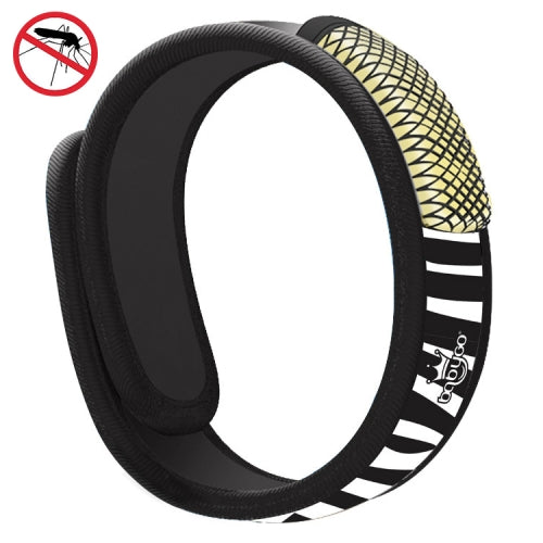 BABYGO BA-002 Children Cartoon Outdoor Mosquito Repellent Bracelet Silicone Mosquito Repellent Wristband(Zebra)