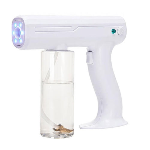 TME001 Battery Charging Nano Spray Disinfection Spayer Light Atomization Disinfector, Specification: 400ml(White)