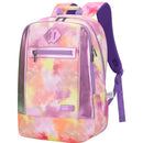 Nebula Pattern Student Trend Laser Backpack