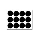 50 Sets Waterproof Removable Storage Bottle Sticker PVC Easy-To-Erasable Blackboard Sticker 12PCS/Set 170x130mm