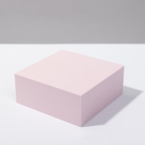 8 PCS Geometric Cube Photo Props Decorative Ornaments Photography Platform, Colour: Small Light Pink Rectangular