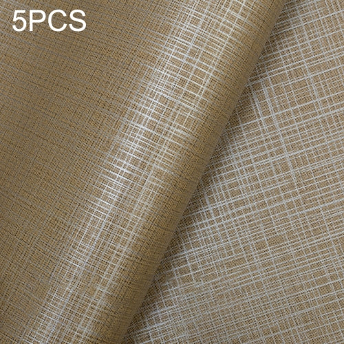 5 PCS Self-Adhesive PVC Air Duct Wallpaper Furniture Desktop Sticker, Size: 60cm x 1m(Cloth Pattern CY203 )