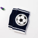 2 Pairs Summer Baby Knee Pads Crawling Pedestrian Anti-Fall Children Elbow Pads and Knee Pads Suitable Age: 0-4 Years Old(Navy)