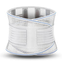 Steel Plate Support Belt Lumbar Intervertebral Disc Herniation Women Waist Warm Waist Belt, Specification: L(Gray)
