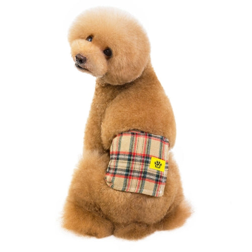 Pet Physiological Pants Male Dog Anti-Harassment Polite Belt, Size: XL(Apricot)