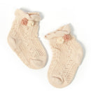 3 Pairs Baby Socks Mesh Thin Baby Cotton Socks, Toyan Socks: XS 0-1 Years Old(Champagne)