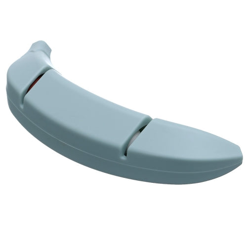 3 PCS Banana Sharpener Stone Home Kitchen Two-Stage Sharpener(Light Blue)