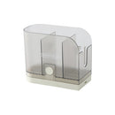 2 PCS Wall-Mounted Two-Purpose Chopsticks Cage Multifunctional Kitchen Draining Rag Rack(White)