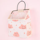 2 PCS Waterproof Cotton Linen Art Storage Hanging Bag(Cloud)