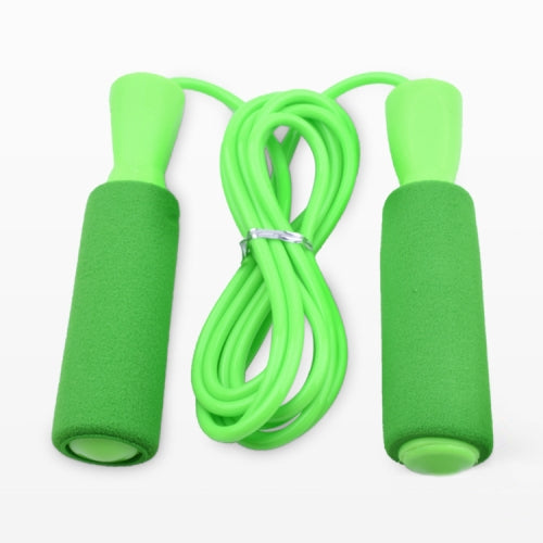 7 PCS 2.8m Special Foam Skipping Rope For Student Exams Outdoor Fitness Skipping Rope(Green)