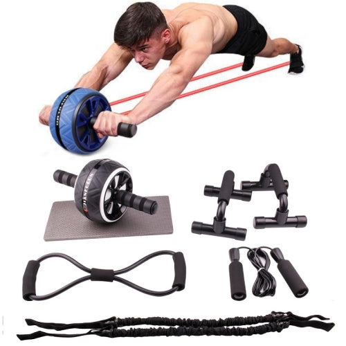 7 In 1 Pull Rope Set Home Fitness Equipment(White )