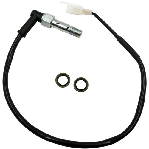Motorcycle Accessories Disc Brake Pad M10 Hydraulic Brake Switch Double Hole Hydraulic Brake Switch, Specification: M10 x 1.25mm