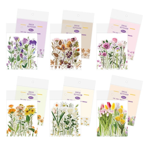 5 Sets Fresh Hand Account Diary DIY Sticker Color Random Delivery
