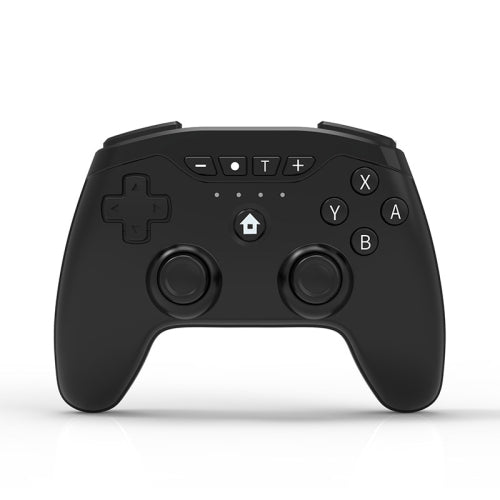 Wireless 6-Axis Gamepad Bluetooth Dual Vibration Controller For Switch Pro, Product color: Black + Black Button